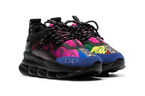 rainbow versace shoes